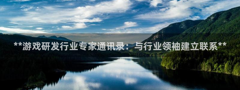 顺盈平台在线注册：**游戏研发行业专家通讯录：与行业领袖建立联系**